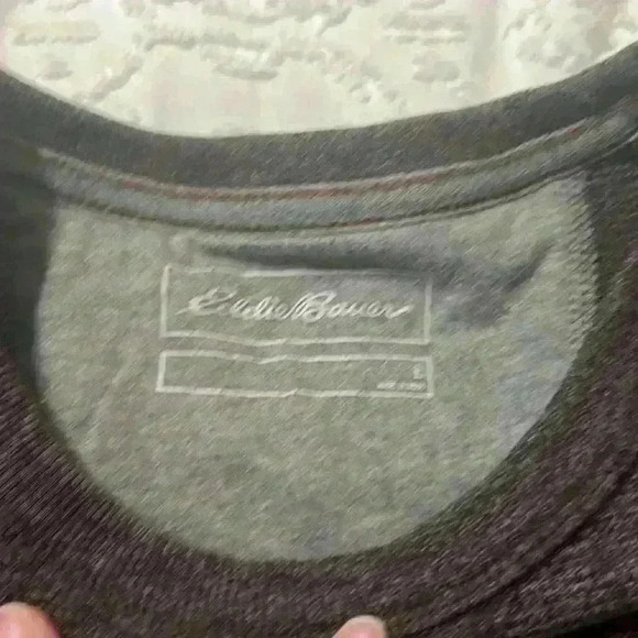 Eddie Bauer Long Sleeve Lightweight Sweatshirt Men’s Size Large - Picture 3 of 7